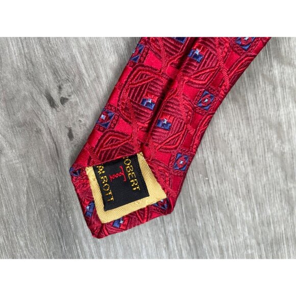 Robert Talbott Best Of Class Neck Tie Nordstrom Neck Tie 59” Geometric Squares - Picture 5 of 7